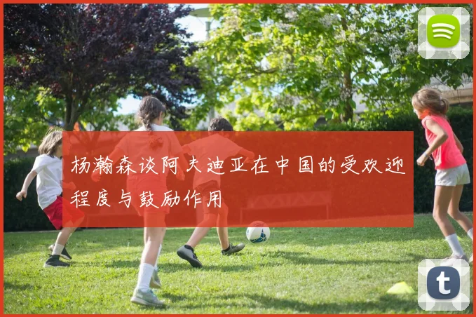 杨瀚森谈阿夫迪亚在中国的受欢迎程度与鼓励作用