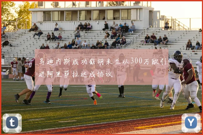 乌迪内斯成功截胡米兰以300万欧引进阿里萨拉达成协议
