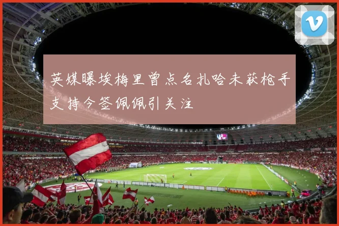 英媒曝埃梅里曾点名扎哈未获枪手支持今签佩佩引关注