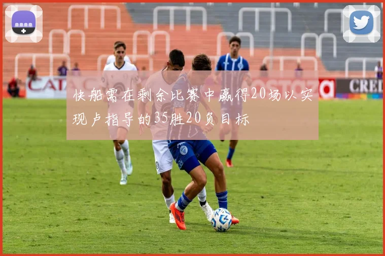 快船需在剩余比赛中赢得20场以实现卢指导的35胜20负目标
